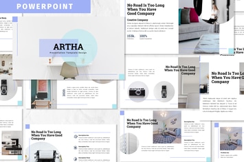 Artha - Furniture Powerpoint Template