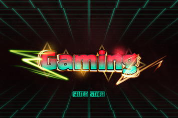 Gaming Text Effect 4th