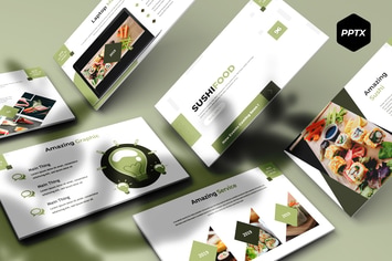 Sushifood  - Powerpoint Template