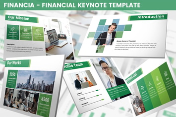 Financia - Financial Keynote Template