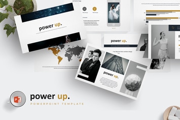 Powerup -  Powerpoint Template