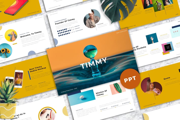 Timmy - Creative Powerpoint Templates