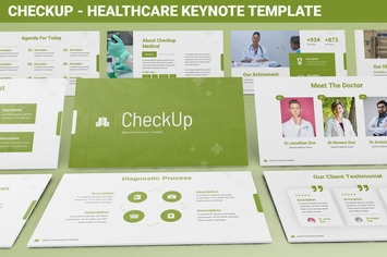 CheckUp - Healthcare Keynote Template