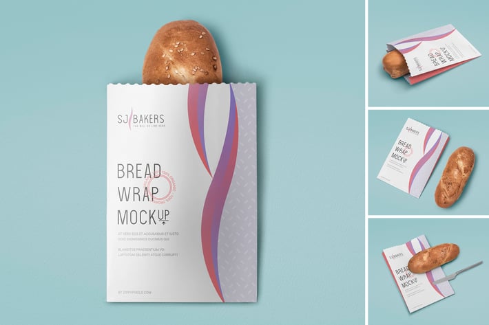 Bread Packaging Mockups
