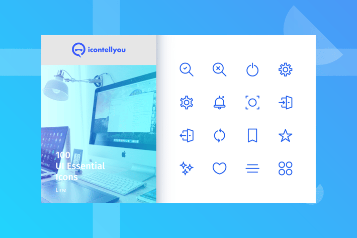 Icontellyou - UI Essential (Line)