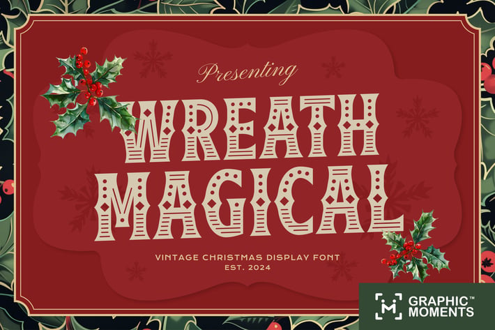 Christmas - Wreath Magical