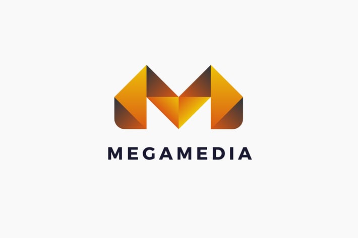 Mega Media Logo Template