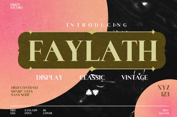 Faylath - Classic Sharp Font