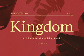 Kingdom - Elegant Classic Serif