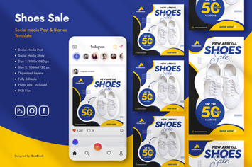 Shoes Sale Social Media Template
