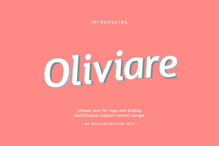 Oliviare Typeface