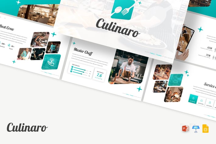 Culinaro - Presentation PPTX / GSlides / Key