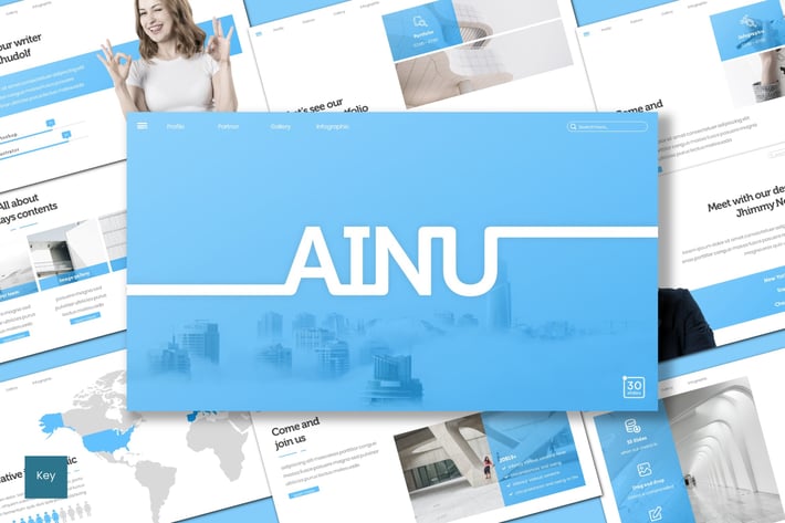 Ainu - Keynote Template