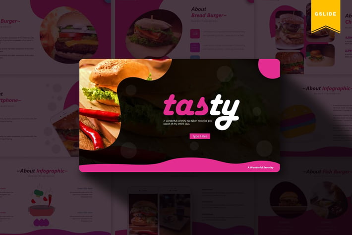 Tasty | Google Slides Template