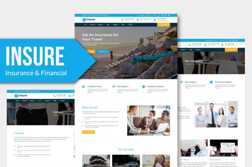 Insure - Insurance, Business Muse Template