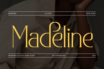 Madeline – A Modern Classy Serif Font