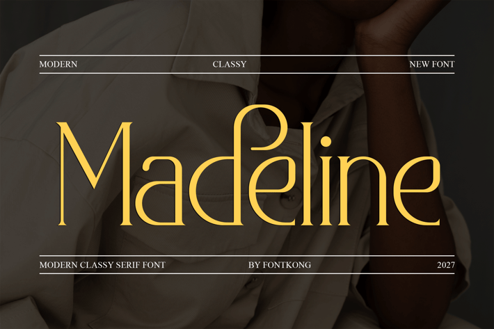 Madeline – A Modern Classy Serif Font