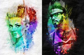 Chroma Art Photoshop Action