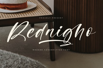 Rednigho Modern Handwritten Font