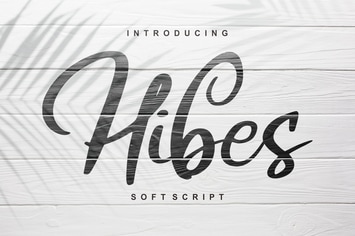 Hibes | Soft Script Font