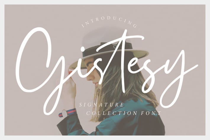 Gistesy Signature Business Font