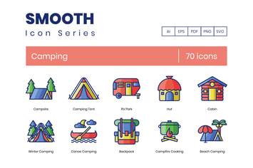 Camping Icons