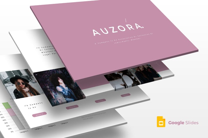 Auzora - Google Slide Template