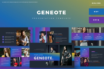 Geneote - Presentation Template