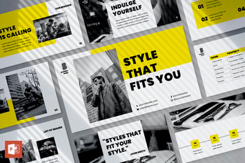 Barbershop PowerPoint Presentation Template