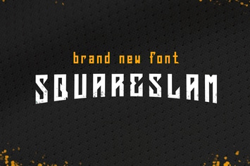 Squareslam - NFC Font Family