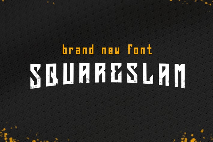 Squareslam - NFC Font Family