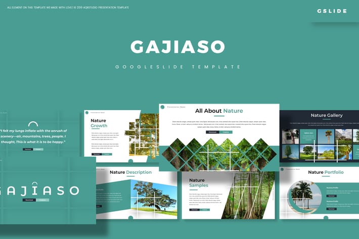 Gajiaso - Google Slides Template