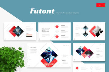 Futont - Futuristic Powerpoint Template