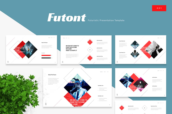 Futont - Futuristic Powerpoint Template