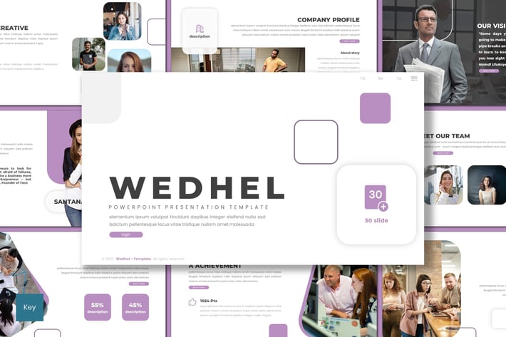 Wedhel - Business Keynote Template