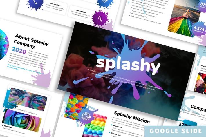 Splashy - Business Google Slide Template