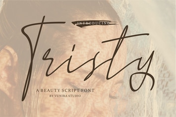 Tristy | A Beauty Script Font