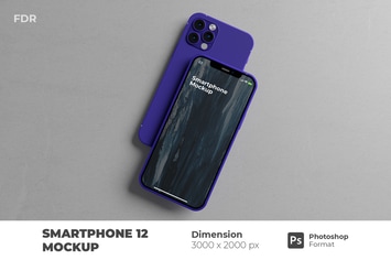 Smartphone 12 Mockup