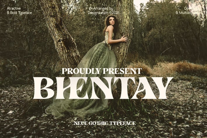 Bhentay Typeface
