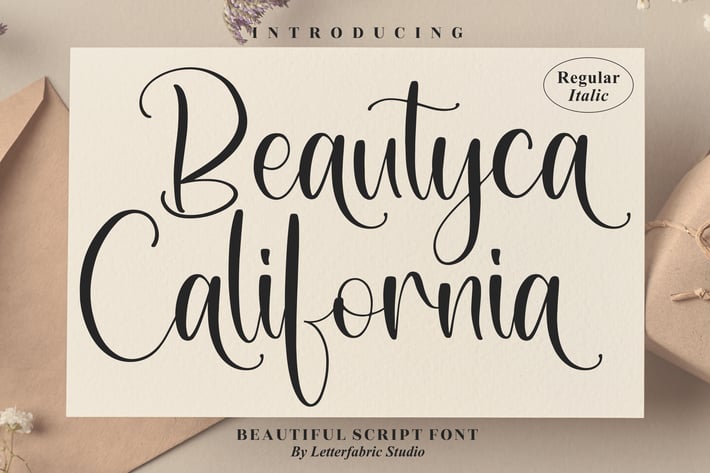 Beautyca California Script Font