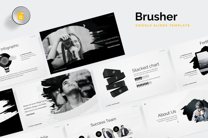 Brusher Google Slides Template