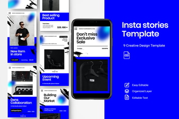 Fashion - Stories Instagram Template Vol.2