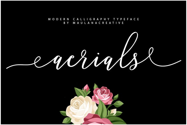 Aerials Typeface
