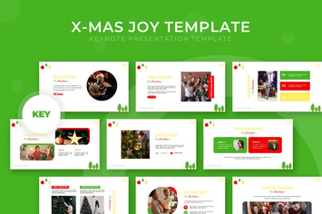 X-Mas Joy - Keynote Template
