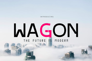 Wagon Modern Font