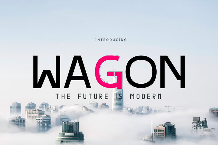 Wagon Modern Font