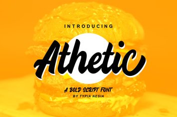 Athetic Bold Script