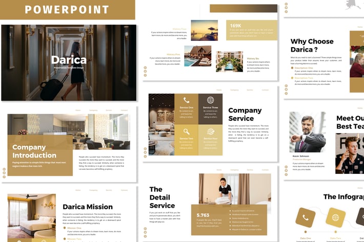 Darica - Business Powerpoint Template