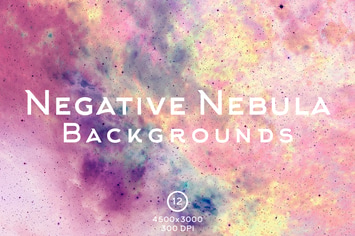 Negative Nebula Backgrounds