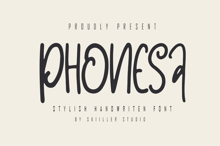 Phonesa - Stylish Sans Serif Font